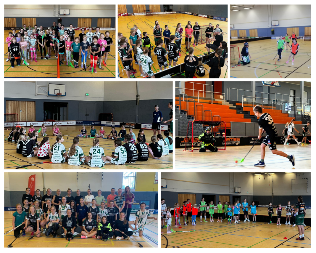 Teilnehmerrekord Beim Floorball Girls Day Der DJK In Der Stadtparkhalle