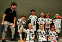 U9 DJK Floorball Kids erkämpften sich beim Turnier in Bonn den 4. Platz