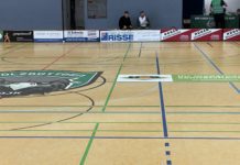 SPH-W-09 Wahlleistung: Bodenaufkleber Stadtparkhalle 3000x1000mm
