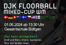 Anmeldung zum DJK Mixed-Cup am 01.06.2024 in der Sporthalle der Gesamtschule Büttgen