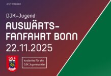 DJK Jugend- und Fanfahrt zum SSF Bonn am 22.11.2025