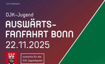 DJK Jugend- und Fanfahrt zum SSF Bonn am 22.11.2025