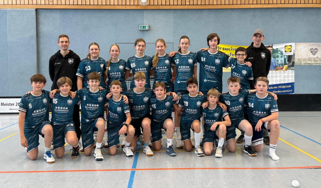 Das Team der U15 Regionalliga Großfeld - Foto: MARTINA REINECKE