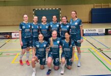 Heimspieltag der DJK Damen am 26.10.25 Das KF-Damen-Team der DJK Holzbüttgen