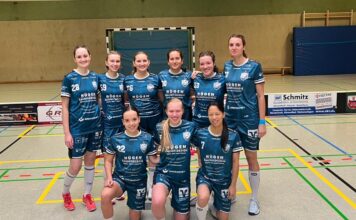 Heimspieltag der DJK Damen am 26.10.25 Das KF-Damen-Team der DJK Holzbüttgen