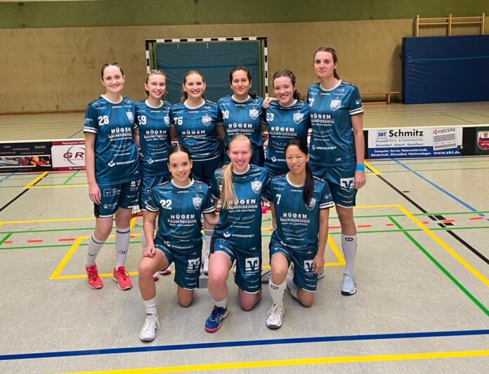 Teamfoto 2. Spieltag Das KF-Damen-Team der DJK Holzbüttgen