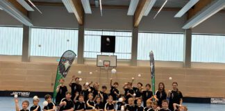 Floorballspaß im U9/U11 Unihoc FLOC26 Ostercamp