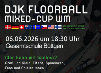 Anmeldung zur DJK Mixed-Cup WM am 06.06.2026 in der Sporthalle der Gesamtschule Büttgen