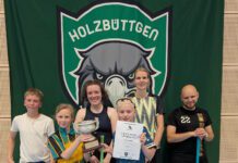 Team Schweiz gewinnt die DJK interne Mixed-Cup Floorball WM