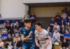 Sechs Punkte im Gepäck: DJK macht perfektes Wochenende im Osten klar – Erstes Heimspiel am Sonntag Kapitäne unter sich: Nils Hofferbert und Hannes Langenstraß (Foto: Floor Fighters Chemnitz)