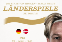 Deutschland vs. Dänemark in Büttgen – 16. bis 18.10.2026 – U17m und U19m