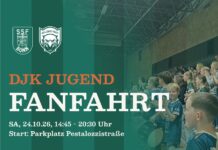DJK Jugend- und Fanfahrt zum SSF Bonn am 24.10.2026