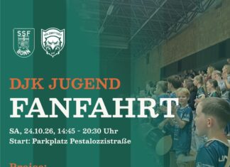 DJK Jugend- und Fanfahrt zum SSF Bonn am 24.10.2026